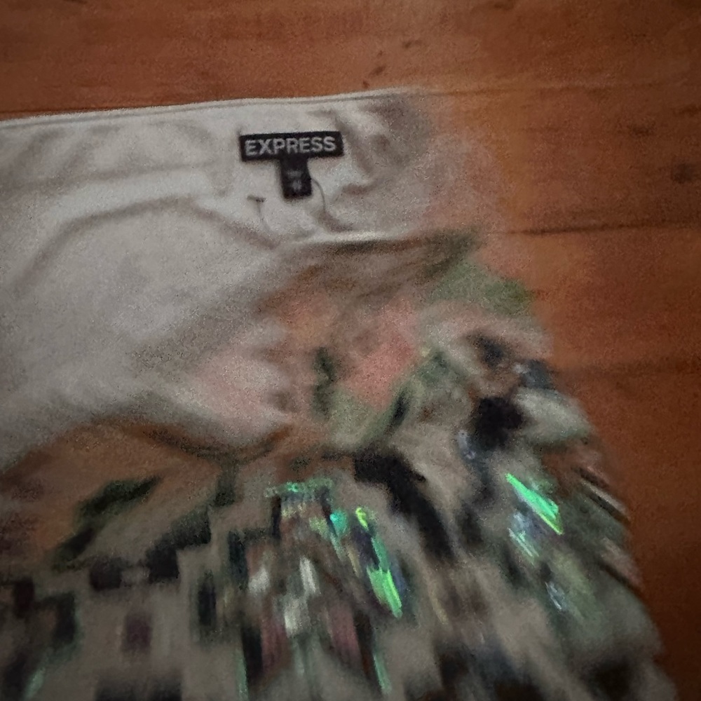 Express sequin skirt - Picture 2 of 2